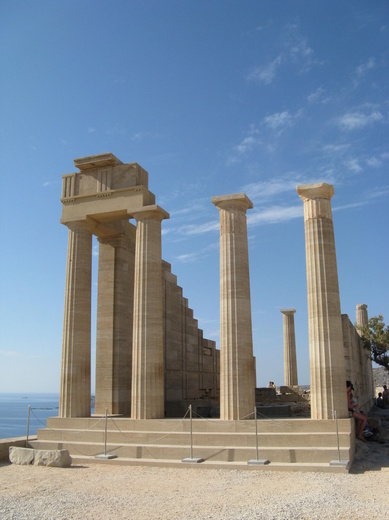 chrám bohyně Athény