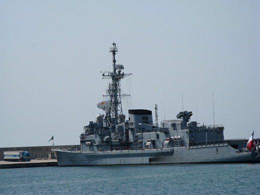 Francouzská vojenská loď IMG_1530.JPG